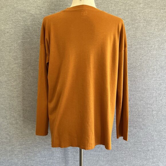 Planet by Lauren G Lagenlook Long Sleeve Top OS Artsy Funky Minimalist Capsule - Picture 4 of 14